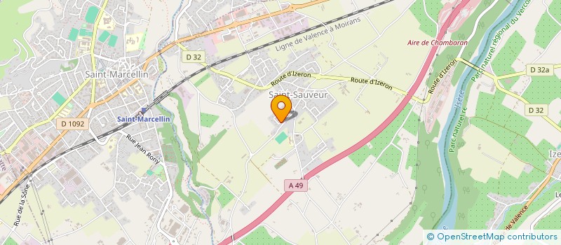 localisation de l'entreprise GRAINE DE DANSE  SAINT-SAUVEUR