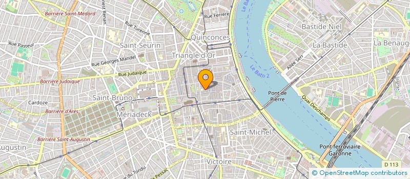 localisation de l'entreprise GRAINE DE FAUVE  BORDEAUX