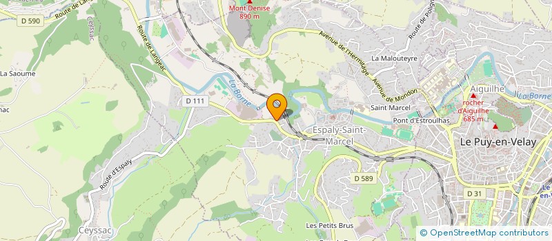 localisation de l'entreprise GRAINE DE JEUX  ESPALY-SAINT-MARCEL