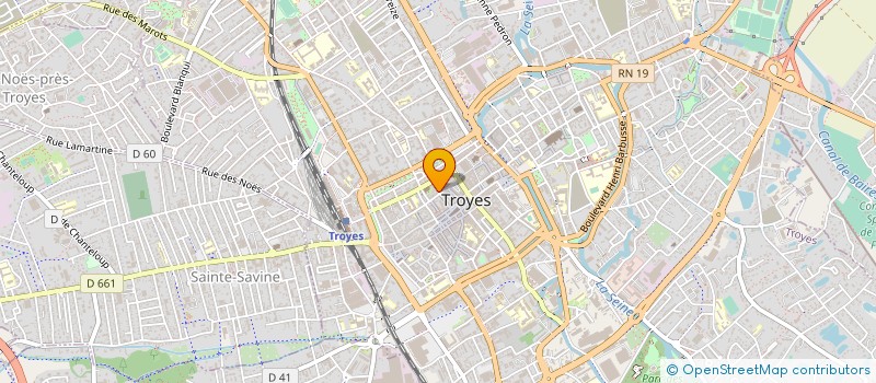 localisation de l'entreprise GRAINE DE LOTUS à TROYES