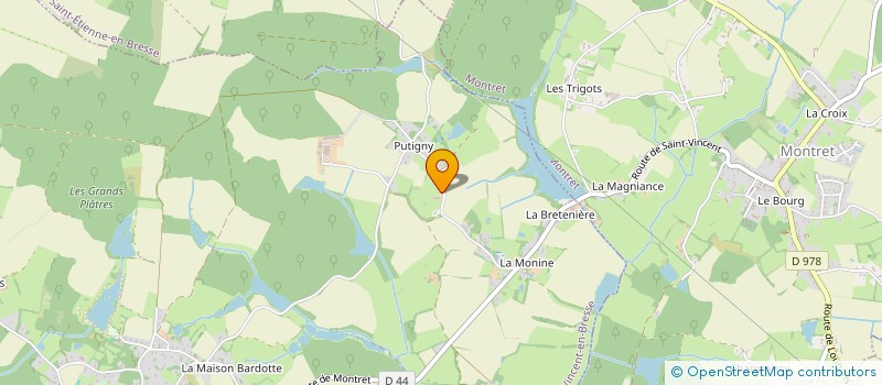 localisation de l'entreprise GRAINE DE MALICE  SAINT-VINCENT-EN-BRESSE