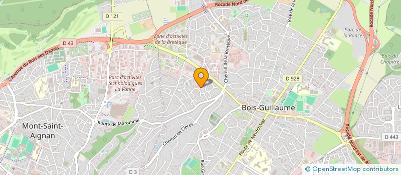 localisation de l'entreprise GRAINE DE MALICE MAISON D'ASSISTANTES MATERNELLES à BOIS-GUILLAUME