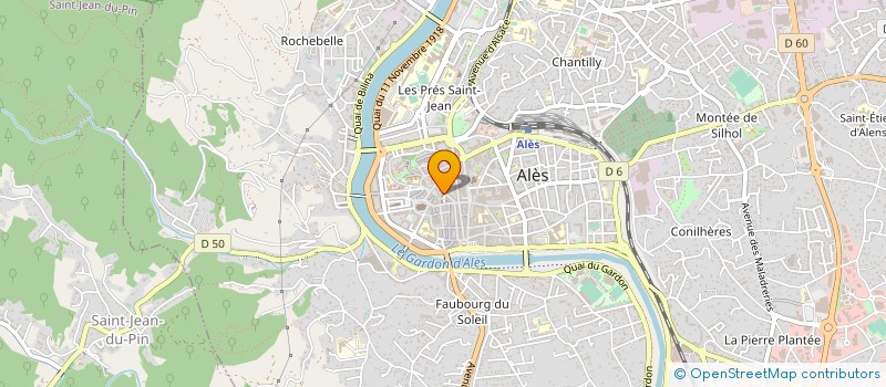 localisation de l'entreprise GRAINE DE MODE  ALES