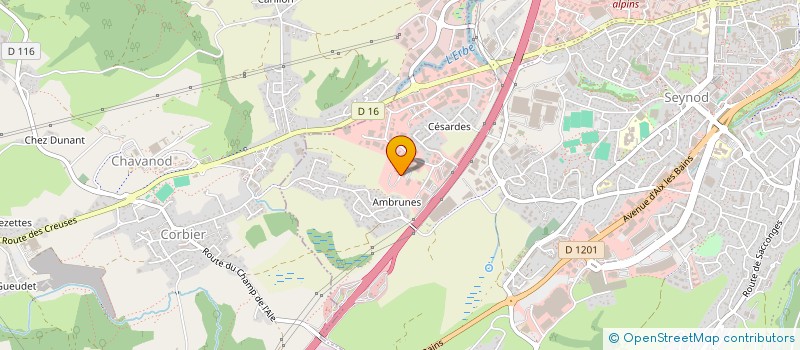 localisation de l'entreprise GRAINE DE PIERRE à ANNECY