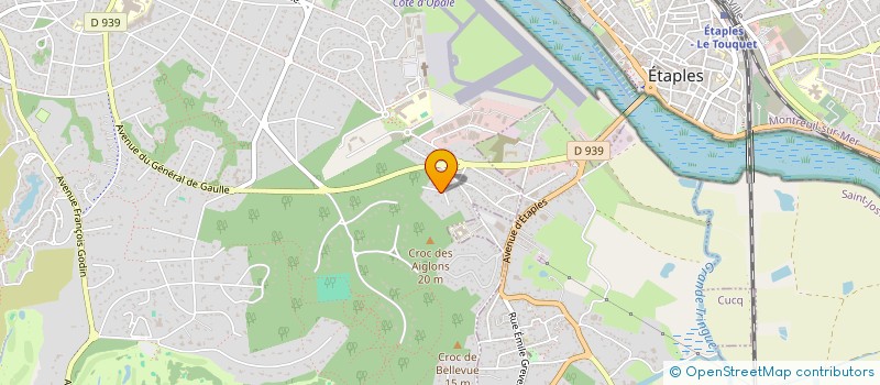 localisation de l'entreprise GRAINE DE PIN à LE TOUQUET-PARIS-PLAGE