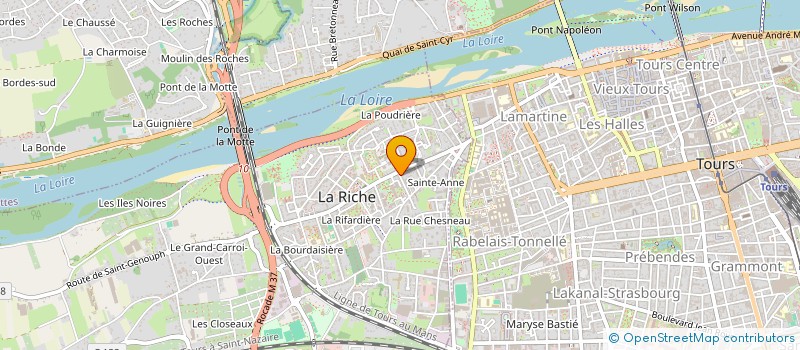 localisation de l'entreprise GRAINE DE PLUME à LA RICHE