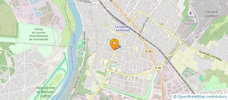 localisation de l'entreprise GRAINE DE RONGEURS  CORMEILLES-EN-PARISIS