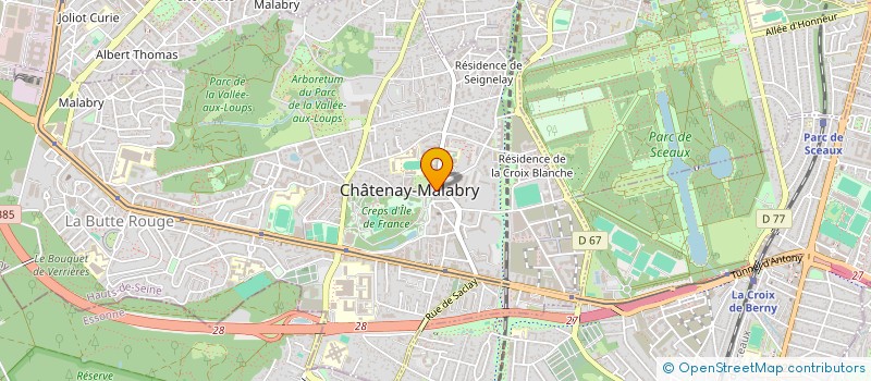 localisation de l'entreprise GRAINE DE SCOP à CHATENAY-MALABRY