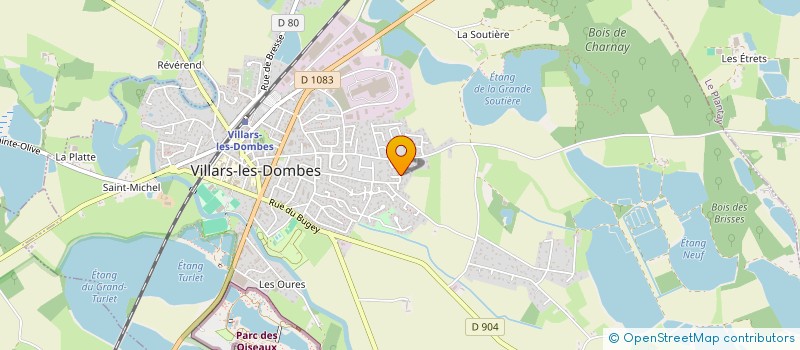 localisation de l'entreprise GRAINE DE SCRAP à VILLARS-LES-DOMBES