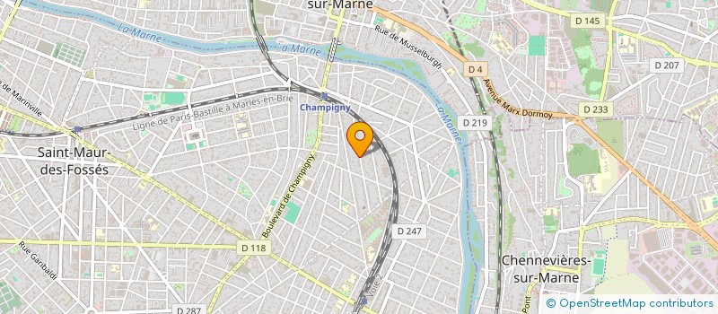 localisation de l'entreprise GRAINE DE SOI à SAINT-MAUR-DES-FOSSES