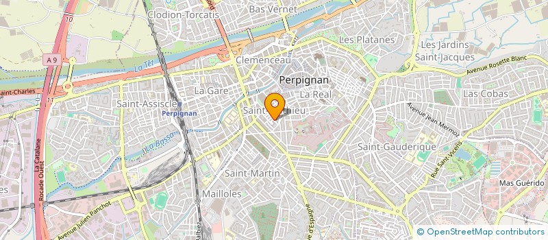 localisation de l'entreprise GRAINE DE TALENT  PERPIGNAN