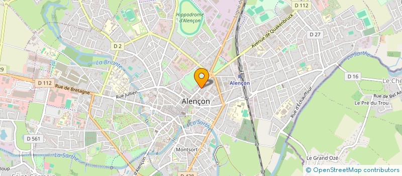 localisation de l'entreprise GRAINE DE TECH' à ALENCON