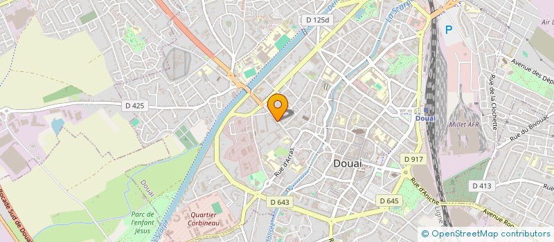 localisation de l'entreprise GRAINE DE VIE à DOUAI
