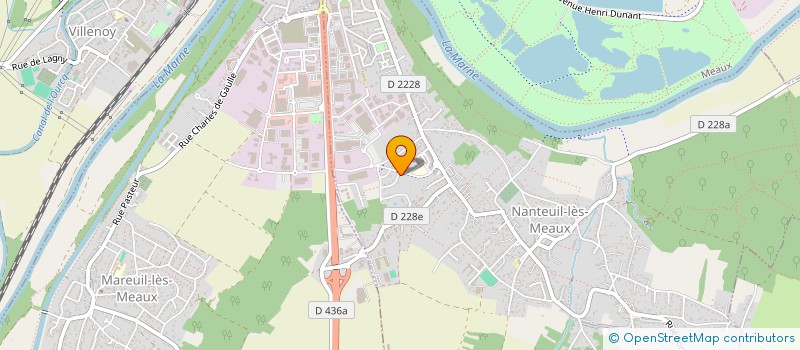 localisation de l'entreprise GRAINE DE VIE à NANTEUIL-LES-MEAUX