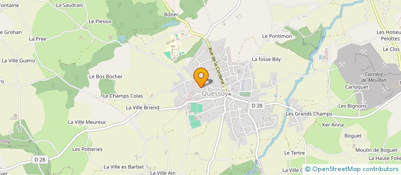 localisation de l'entreprise GRAINE DE VIE  QUESSOY