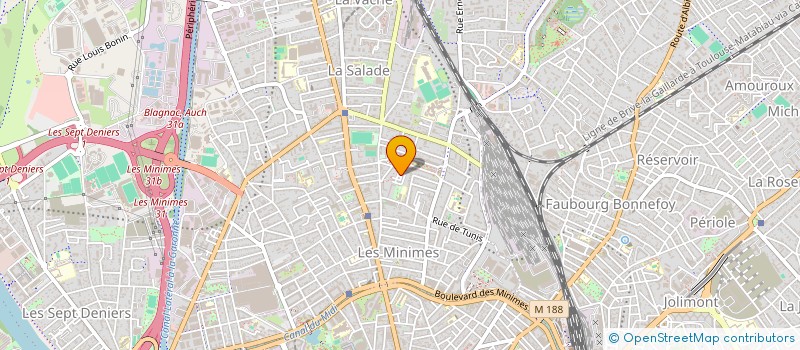 localisation de l'entreprise GRAINE DES MAZADES  TOULOUSE