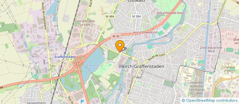 localisation de l'entreprise GRAINE ET COMPAGNIE  OSTWALD