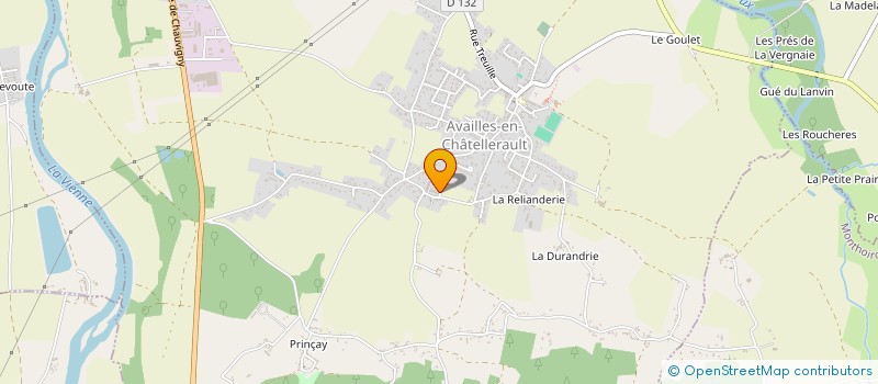 localisation de l'entreprise GRAINECO  AVAILLES-EN-CHATELLERAULT