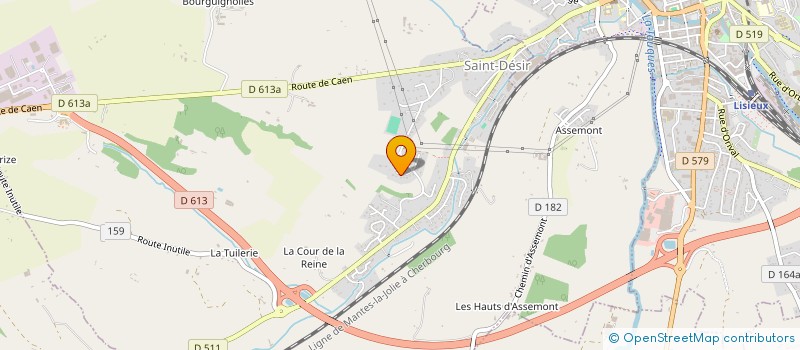 localisation de l'entreprise GRAINED'ES  SAINT-DESIR