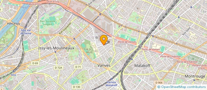 localisation de l'entreprise GRAINENVILLE à VANVES