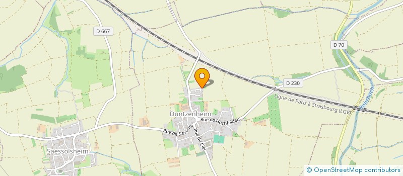 localisation de l'entreprise GRAINEQUILIBRE  GOUGENHEIM