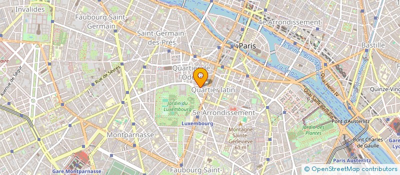localisation de l'entreprise GRAINES  PARIS