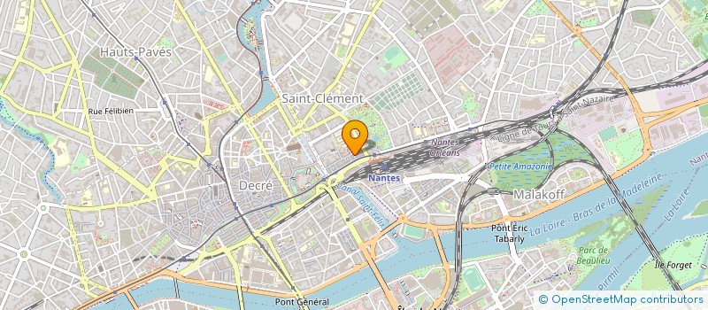 localisation de l'entreprise GRAINES D ACTEURS à NANTES