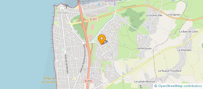 localisation de l'entreprise GRAINES D'ACTEURS à SAINT-BREVIN-LES-PINS