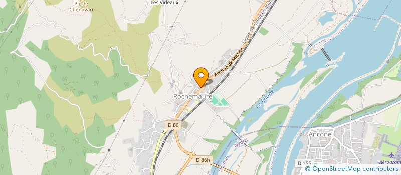 localisation de l'entreprise GRAINES D ALBA  ALBA-LA-ROMAINE