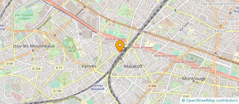 localisation de l'entreprise GRAINES D'ART à VANVES