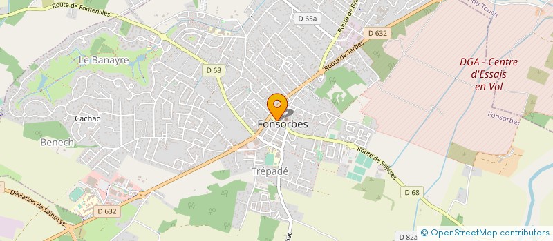 localisation de l'entreprise GRAINES D'ARTISTES DE FONSORBES à FONSORBES