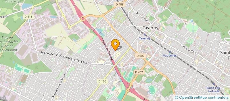 localisation de l'entreprise GRAINES D'AVENTURIERS  TAVERNY