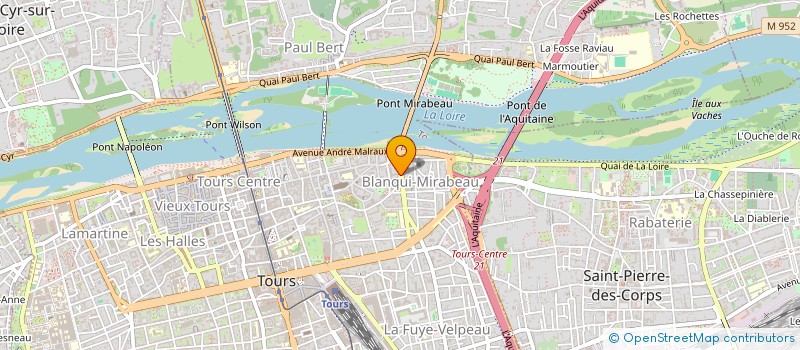 localisation de l'entreprise GRAINES D'EDUCATION à TOURS