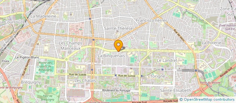 localisation de l'entreprise GRAINES D'ELAN  RENNES
