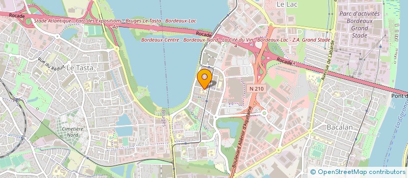 localisation de l'entreprise GRAINES D'ELEVES ASSOCIATION DE PARENTS INDEPENDANT  BORDEAUX