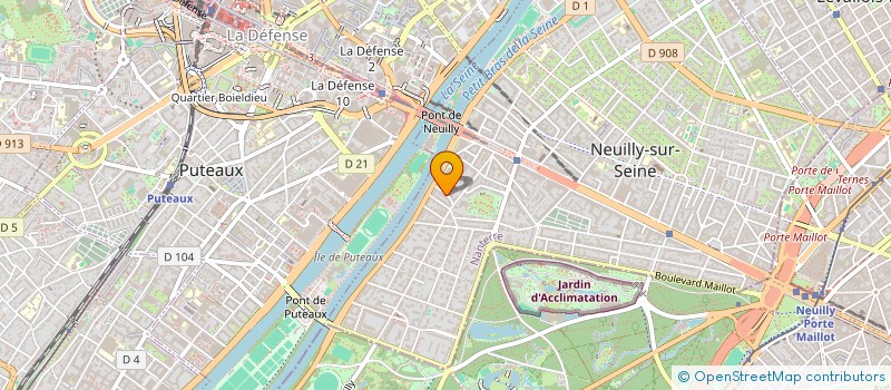 localisation de l'entreprise GRAINES D ENTREPRENEUR à NEUILLY-SUR-SEINE
