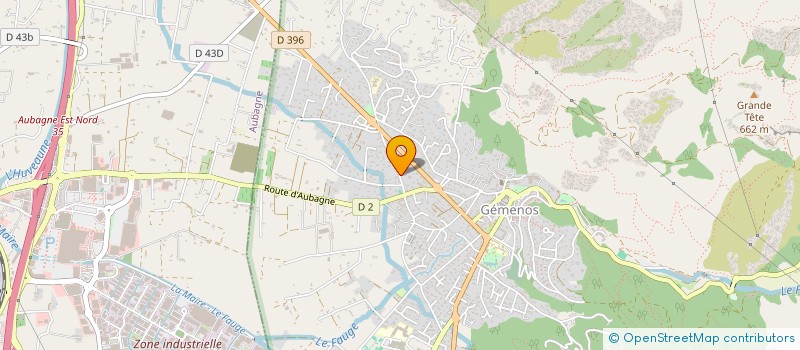 localisation de l'entreprise GRAINES D'ETOILES  GEMENOS