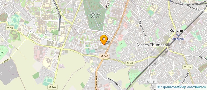 localisation de l'entreprise GRAINES D'EVEIL à LILLE