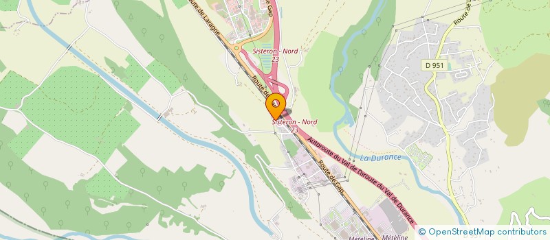 localisation de l'entreprise GRAINES D'HERITAGES  SISTERON