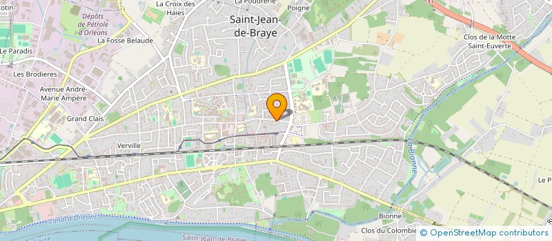 localisation de l'entreprise GRAINES DE BONHEUR à ST JEAN DE BRAYE