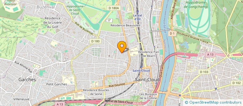 localisation de l'entreprise GRAINES DE CITOYENS à SAINT-CLOUD