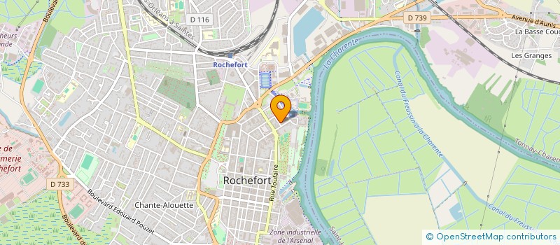 localisation de l'entreprise GRAINES DE CONSCIENCE  ROCHEFORT