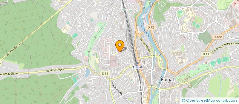 localisation de l'entreprise GRAINES DE CONSCIENCE  EPINAL