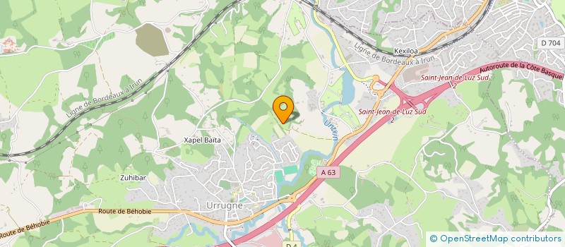 localisation de l'entreprise GRAINES DE COQUELICOT  URRUGNE