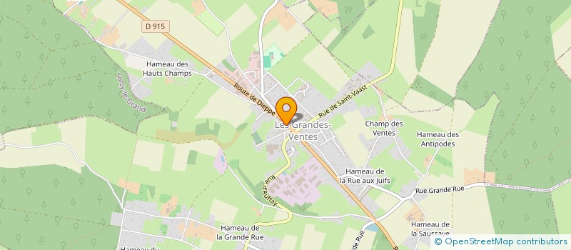 localisation de l'entreprise GRAINES DE COURBE  LES GRANDES-VENTES