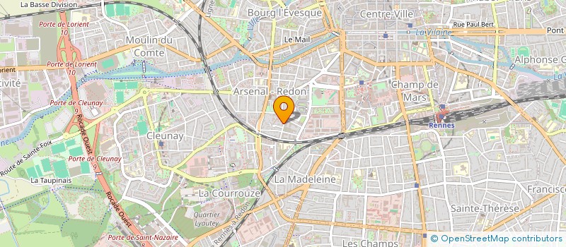 localisation de l'entreprise GRAINES DE FOLK à RENNES