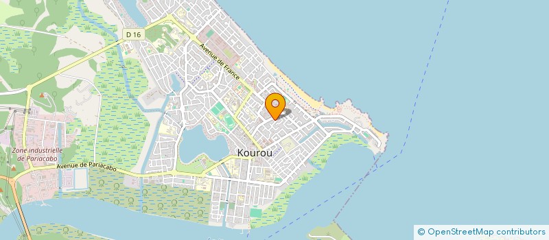 localisation de l'entreprise GRAINES DE GENIES  KOUROU