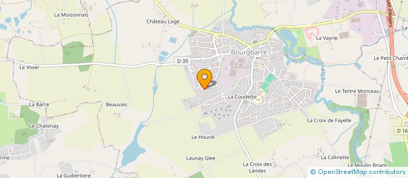 localisation de l'entreprise GRAINES DE JOIE  BOURGBARRE