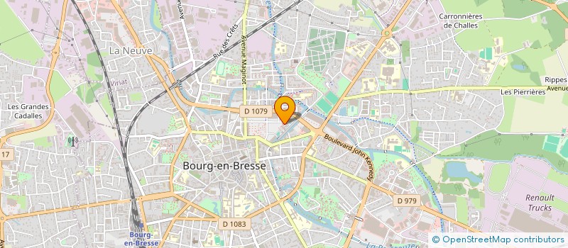 localisation de l'entreprise GRAINES DE L'AIN à BOURG-EN-BRESSE