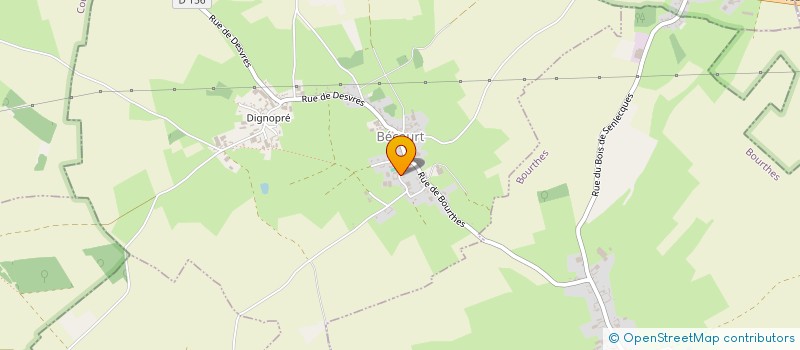 localisation de l'entreprise GRAINES DE LIENS  BECOURT